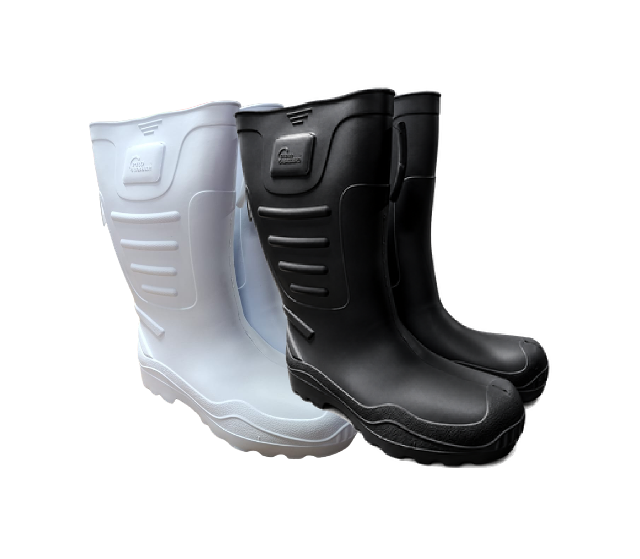 BOTA EVA TITAN PRO RUBBER BLANCA/NEGRA